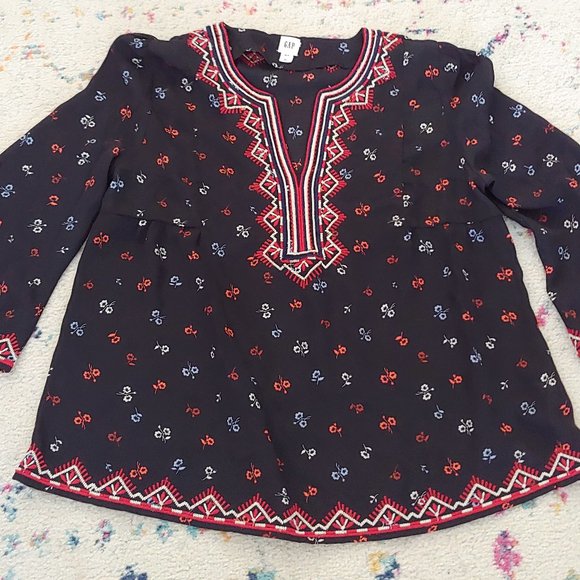 Bohemian style GAP blouse - Picture 1 of 4
